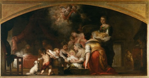 Natividade da Virgem by B.E.Murillo